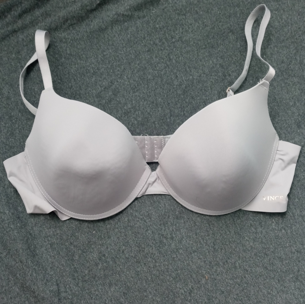 Vince Camuto Light Gray Bra (38C)